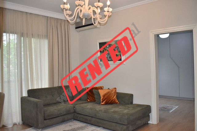 Modern two bedroom apartment for rent in Abdyl Frash&euml;ri Street, near Wilson Square, in Tirana, 